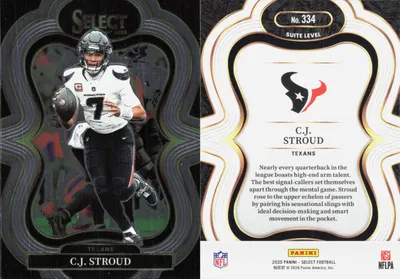 C.J. Stroud 2025 Panini Select