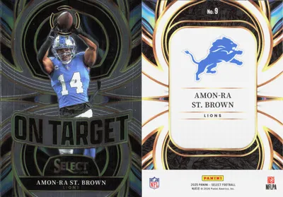 Amon-Ra St. Brown 2025 Panini Select