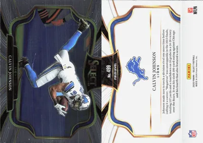 Calvin Johnson 2025 Panini Select