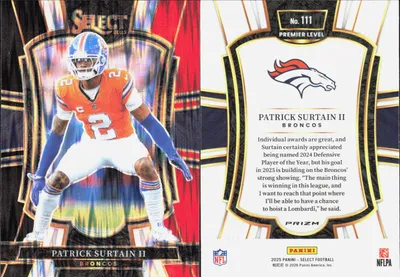 Patrick Surtain II card