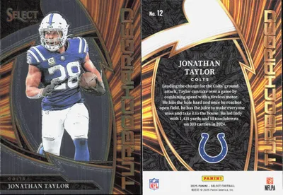 Jonathan Taylor 2025 Panini Select