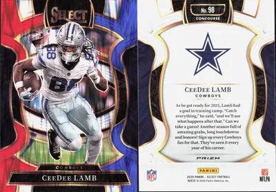 CeeDee Lamb 2025 Panini Select