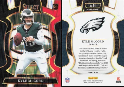 Kyle McCord 2025 Panini Select