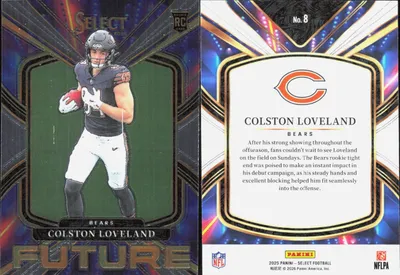 Colston Loveland 2025 Panini Select