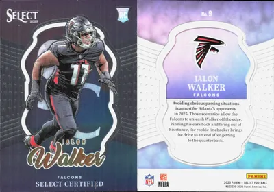 Jalon Walker 2025 Panini Select