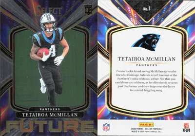 Tetairoa McMillan 2025 Panini Select