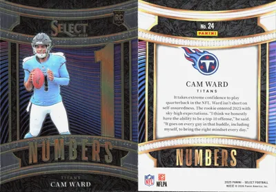 Cam Ward 2025 Panini Select