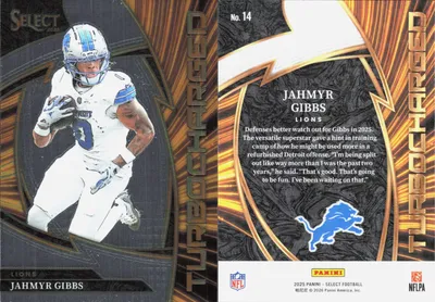 Jahmyr Gibbs 2025 Panini Select