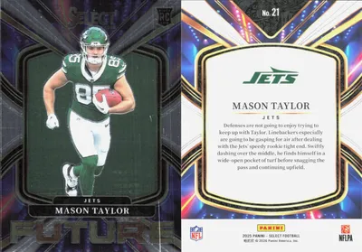 Mason Taylor 2025 Panini Select