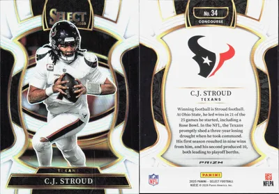 C.J. Stroud 2025 Panini Select