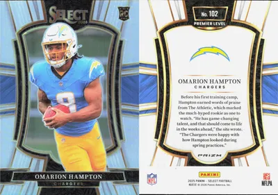 Omarion Hampton 2025 Panini Select