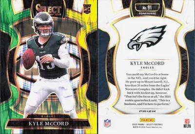 Kyle McCord 2025 Panini Select