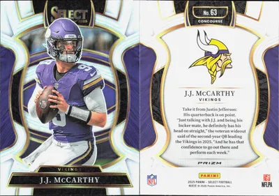 J.J. McCarthy card