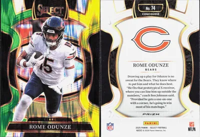 Rome Odunze 2025 Panini Select