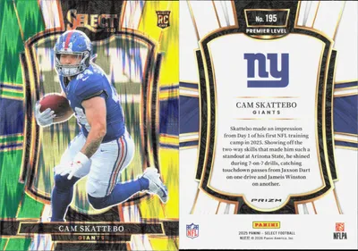 Cam Skattebo card