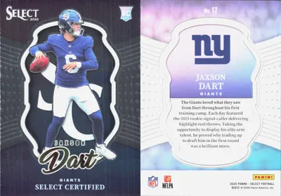 Jaxson Dart 2025 Panini Select