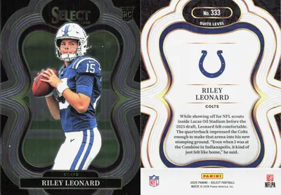 Riley Leonard 2025 Panini Select