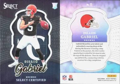 Dillon Gabriel 2025 Panini Select