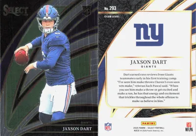Jaxson Dart 2025 Panini Select
