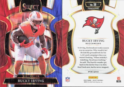 Bucky Irving 2025 Panini Select