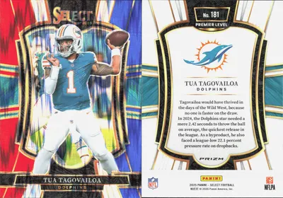 Tua Tagovailoa 2025 Panini Select