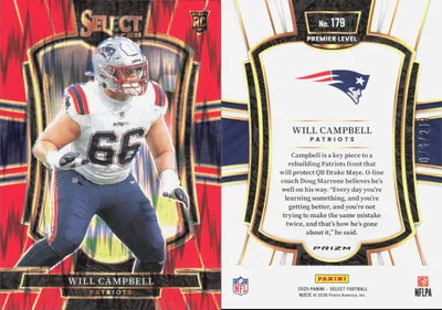 Will Campbell 2025 Panini Select