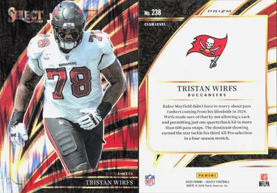 Tristan Wirfs card