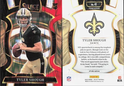 Tyler Shough 2025 Panini Select