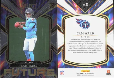 Cam Ward 2025 Panini Select