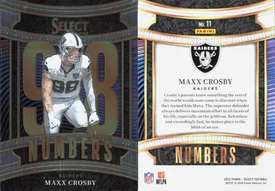 Maxx Crosby 2025 Panini Select