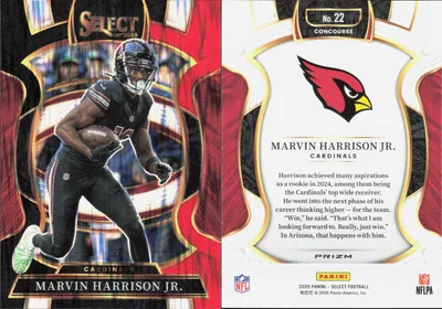 Marvin Harrison Jr. 2025 Panini Select