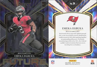 Emeka Egbuka 2025 Panini Select