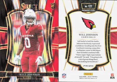 Will Johnson 2025 Panini Select