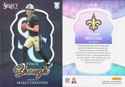 Tyler Shough 2025 Panini Select