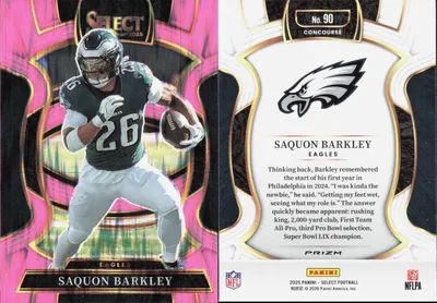 Saquon Barkley 2025 Panini Select