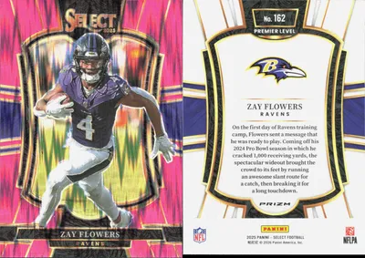 Zay Flowers 2025 Panini Select