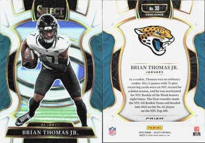 Brian Thomas Jr. 2025 Panini Select
