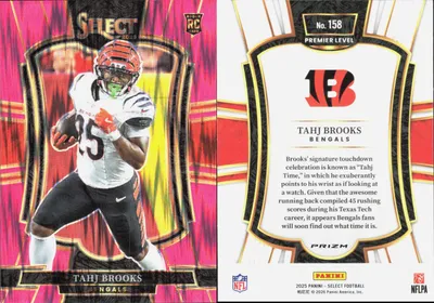 Tahj Brooks card