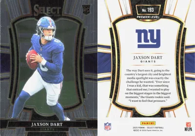 Jaxson Dart 2025 Panini Select