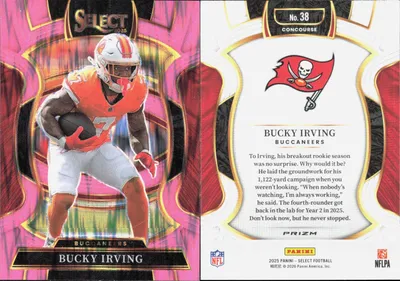 Bucky Irving 2025 Panini Select