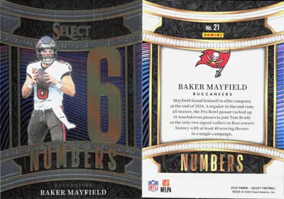 Baker Mayfield 2025 Panini Select