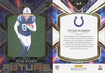 Tyler Warren 2025 Panini Select