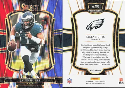 Jalen Hurts 2025 Panini Select
