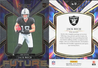 Jack Bech 2025 Panini Select