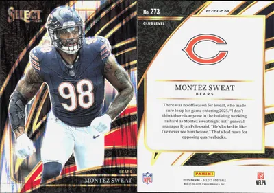 Montez Sweat card