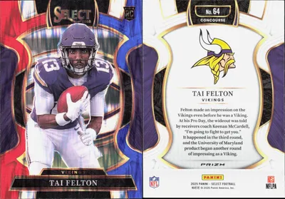 Tai Felton 2025 Panini Select