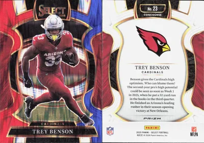 Trey Benson card