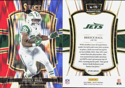 Breece Hall 2025 Panini Select