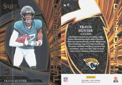 Travis Hunter 2025 Panini Select