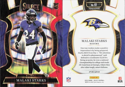 Malaki Starks card